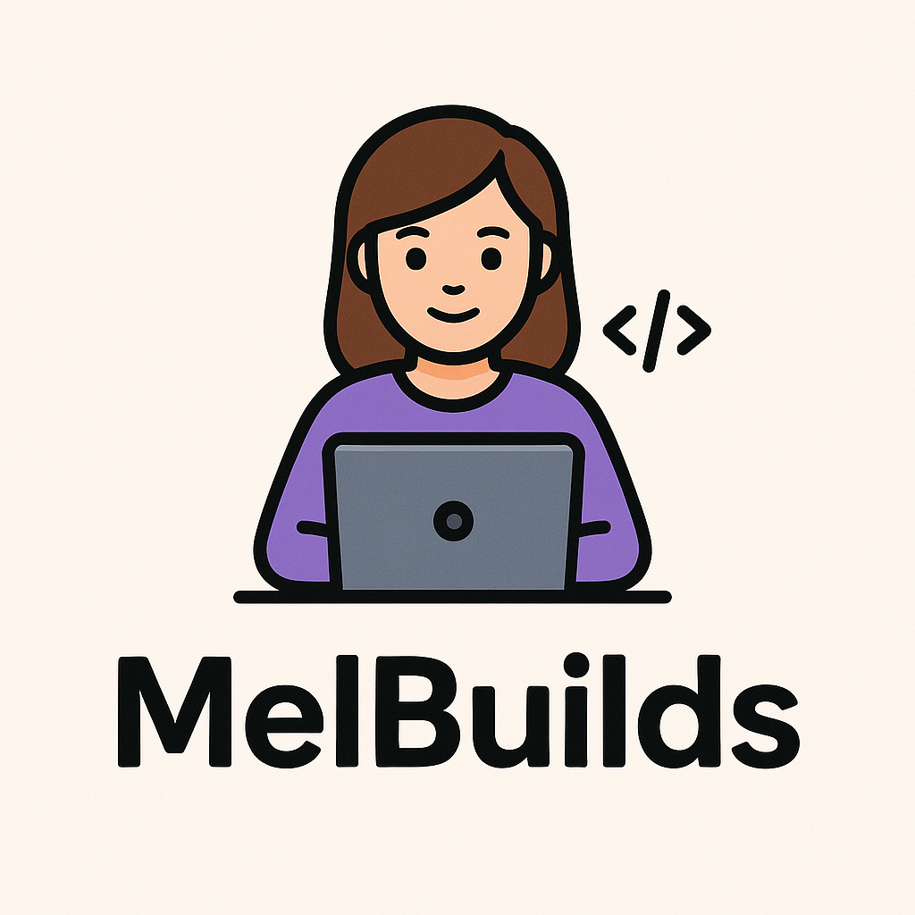 MelBuilds logo